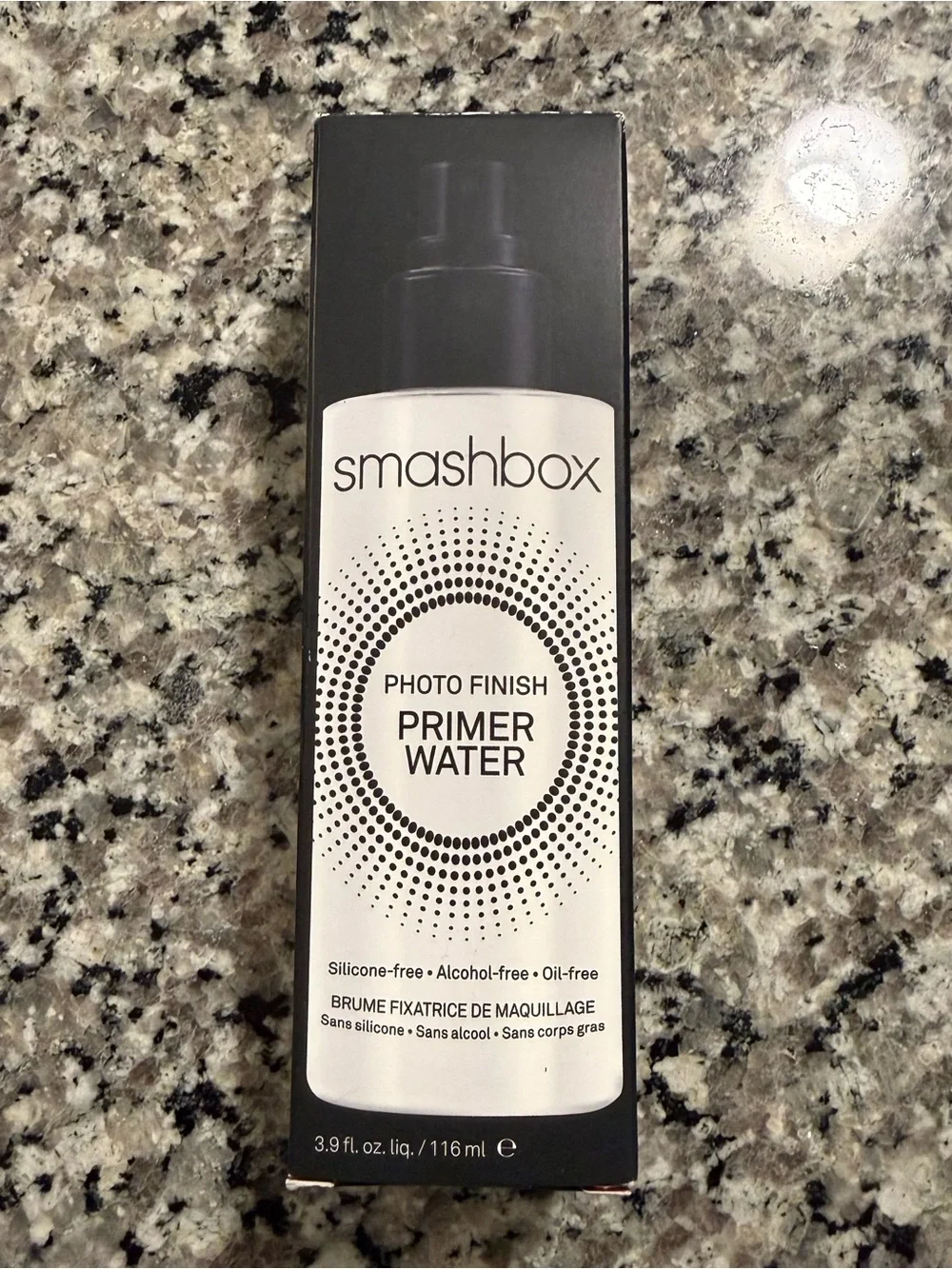Smashbox Primer Water Spray — White and Black Packaging